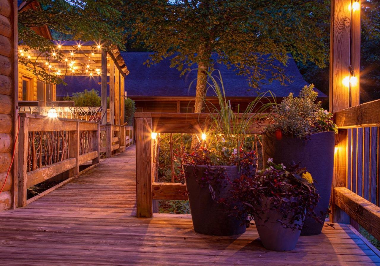 Villa Mount Mitchell Eco Retreat Busick Exterior foto